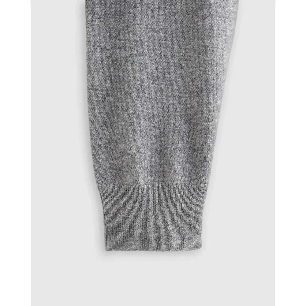 NWT Quince Washable Full Zip Hoodie & Washable Cashmere Jogger Set Gray 12